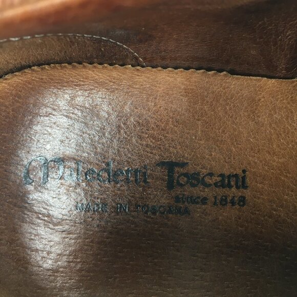 Maldetti Toscani Leather Men's shoe size 46 - Picture 10 of 16